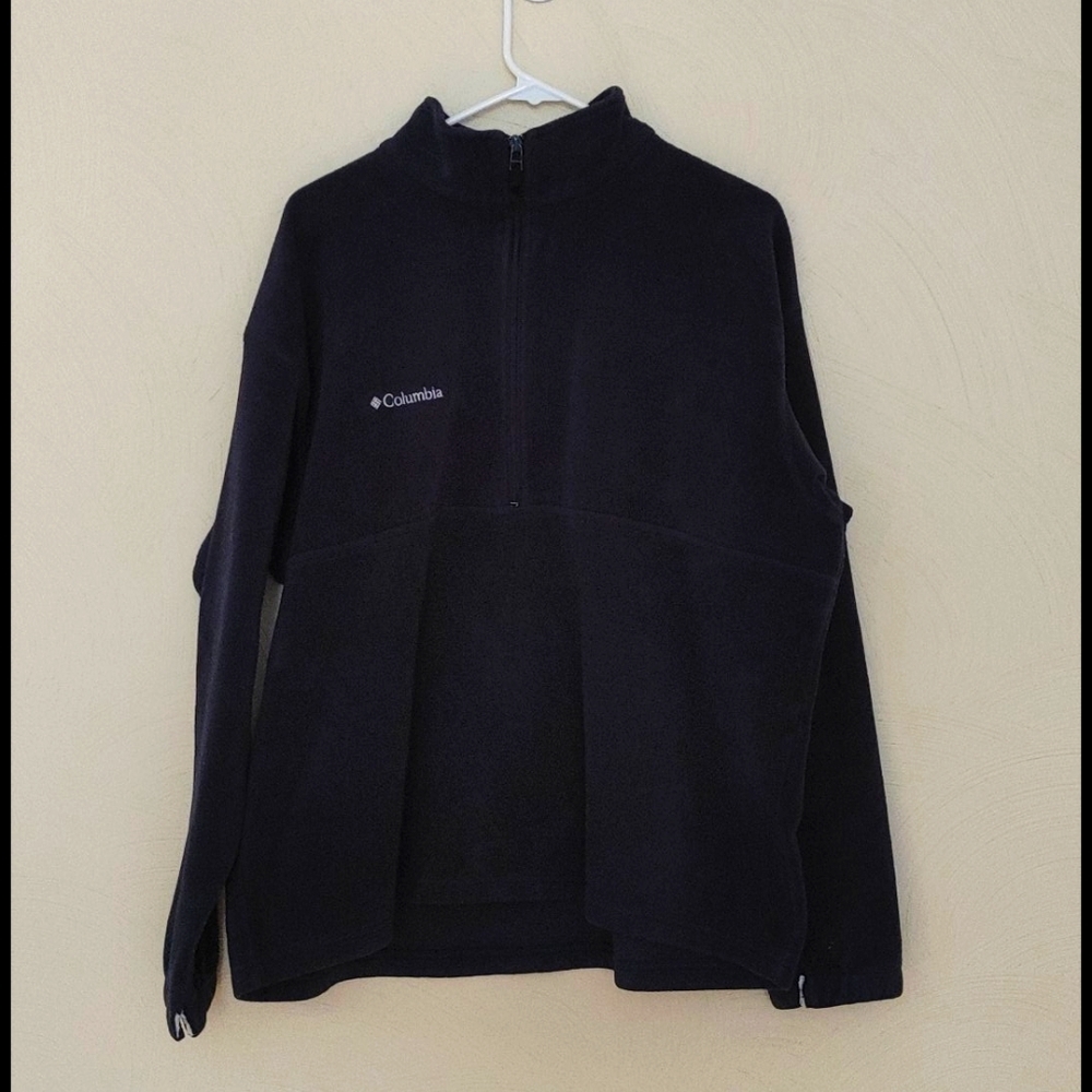 Navy Half-zip Fleece